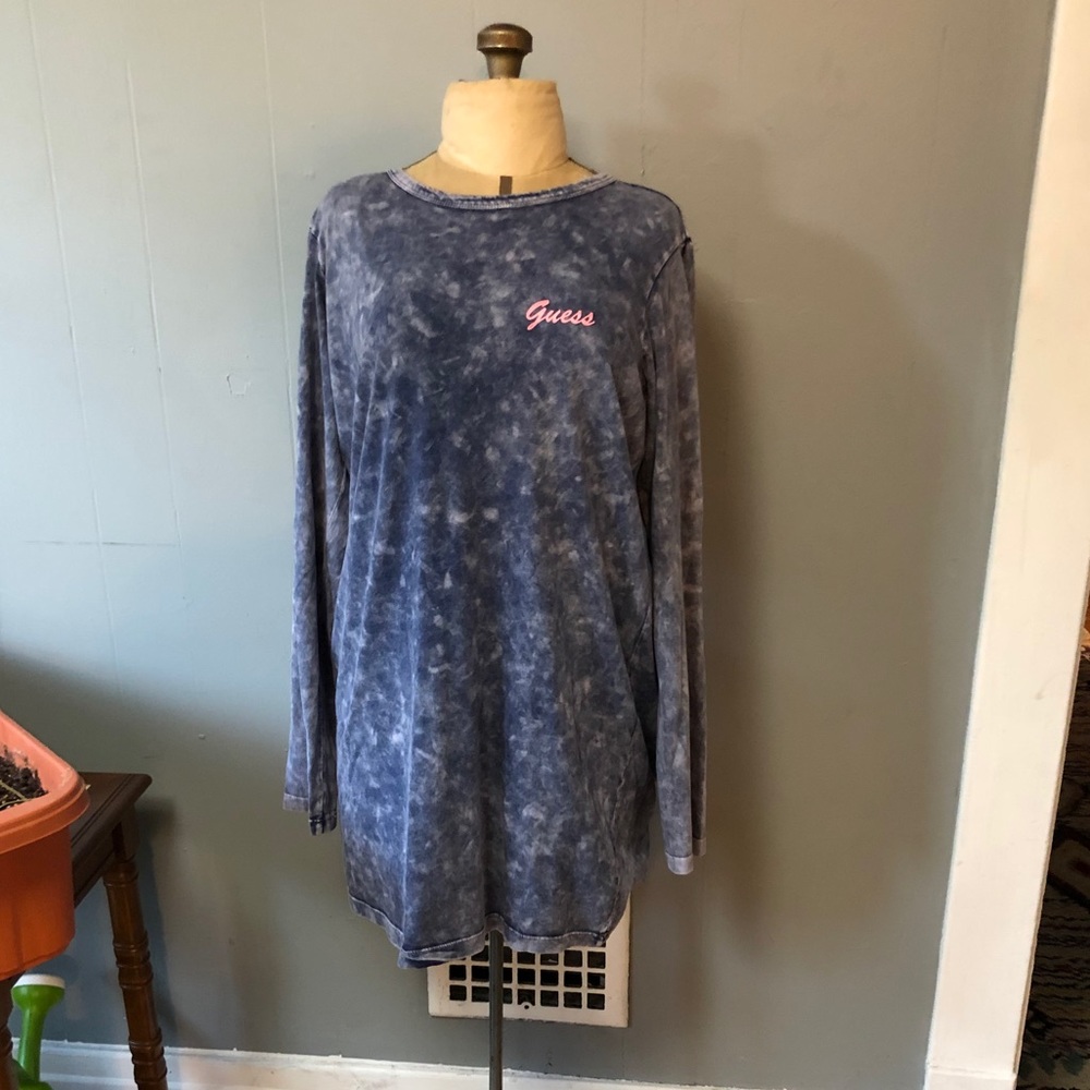 Guess Tie Dye T Shirt Dress